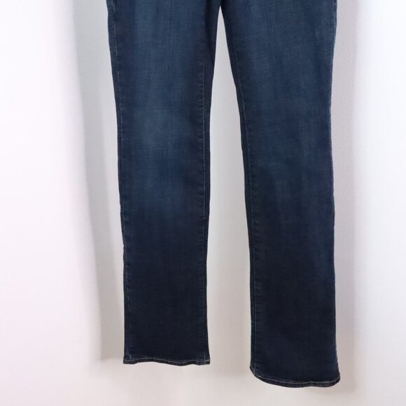 Tommy Hilfiger Women's 00R Low Rise Dark Wash Boot Cut Stretch Denim Blue Jeans - Picture 3 of 10